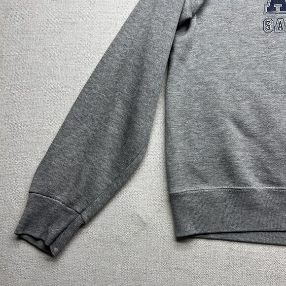 Vintage Cal Poly JanSport Sweatshirt L Gray Alumni San Luis Obispo USA 90s FLAWS - Picture 10 of 16